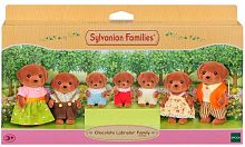 Sylvanian Families Семейство Шоколадных лабрадоров					