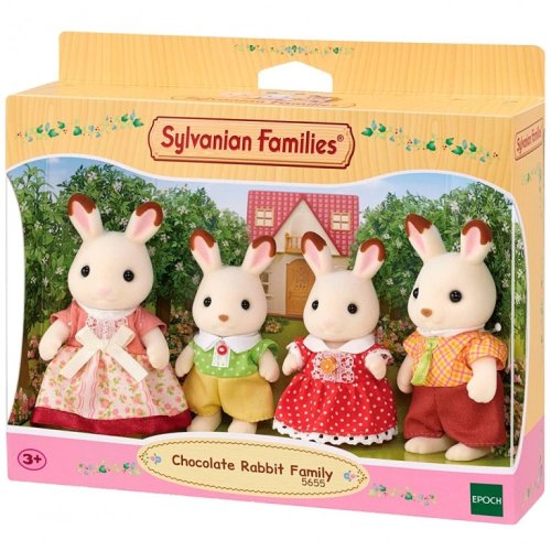 Sylvanian families Набор "Семья шоколадных кроликов" new